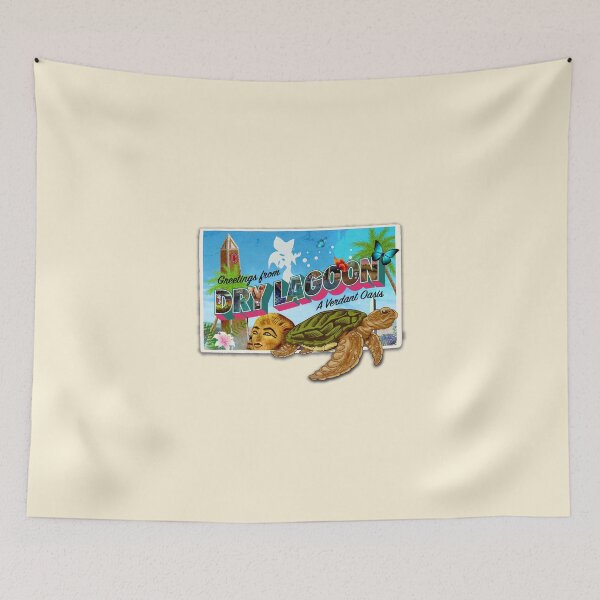 Item preview, Dry Lagoon - Large Letter Postcard (3D) designed and sold by Essoterika.