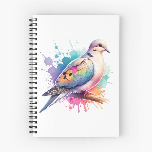 Item preview, Watercolor Mourning Dove  designed and sold by TheAnimalZ00.