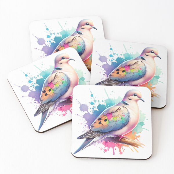 Item preview, Watercolor Mourning Dove  designed and sold by TheAnimalZ00.