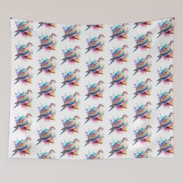 Item preview, Watercolor Mourning Dove  designed and sold by TheAnimalZ00.