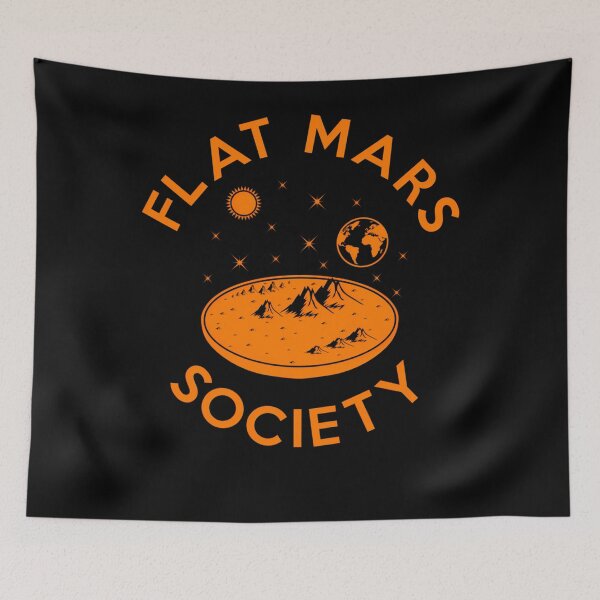 Item preview, Flat Mars Society designed and sold by Jarnelenaerts.