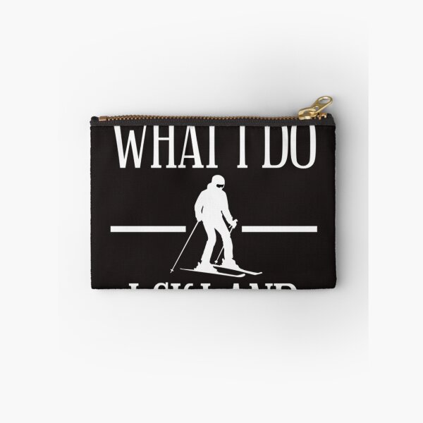 Item preview, Thats What I Do I Ski And I Know Things Skiing Quote Skiing Saying designed and sold by Brittne6lbaum.
