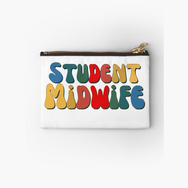 Item preview, Student midwife dark rainbow drop shadow designed and sold by charliesangels.