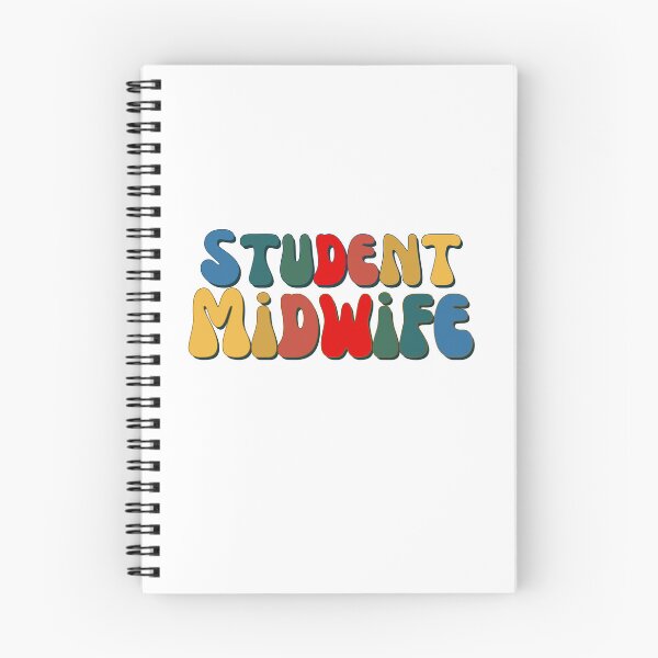 Item preview, Student midwife dark rainbow drop shadow designed and sold by charliesangels.