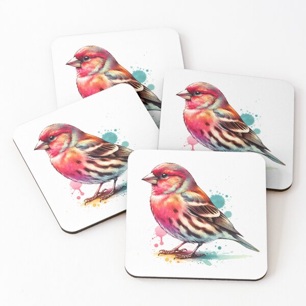 Item preview, Watercolor House Finch designed and sold by TheAnimalZ00.