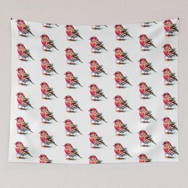 Item preview, Watercolor House Finch designed and sold by TheAnimalZ00.