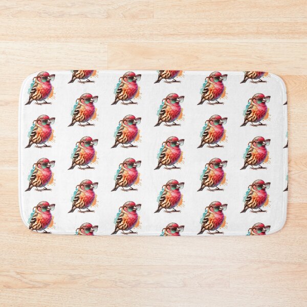 Item preview, Watercolor House Finch Wearing Sunglasses designed and sold by TheAnimalZ00.