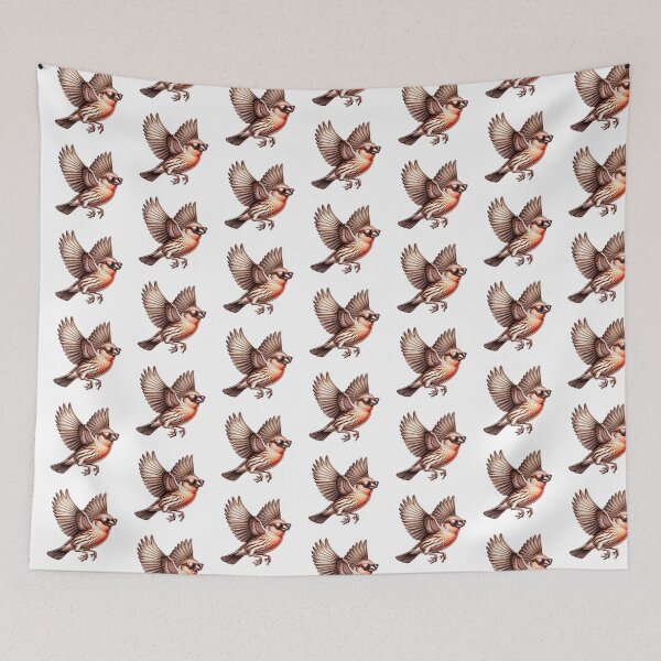 Item preview, House Finch Flying designed and sold by TheAnimalZ00.