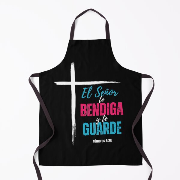 Item preview, Biblical Message in Spanish | Bible Verse Numbers 6:24 designed and sold by bible-prints.