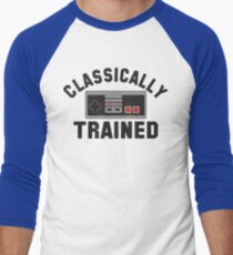 Classically Trained Nintendo T-Shirt Men's Baseball ¾ T-Shirt
