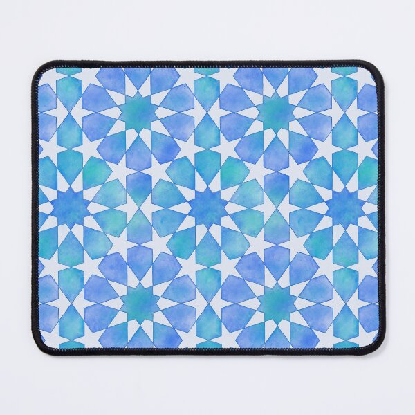 Item preview, Islamic Geometry Zellige Tiling Pattern designed and sold by leafandberryart.