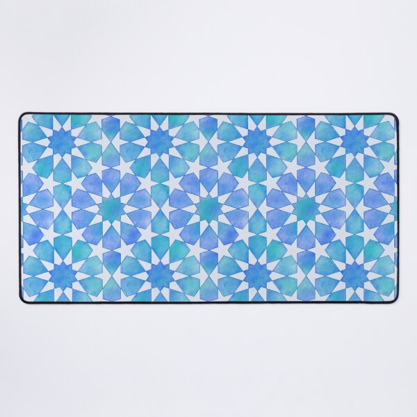 Item preview, Islamic Geometry Zellige Tiling Pattern designed and sold by leafandberryart.