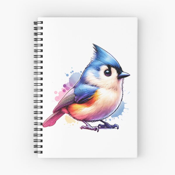 Item preview, Watercolor Tufted Titmouse designed and sold by TheAnimalZ00.