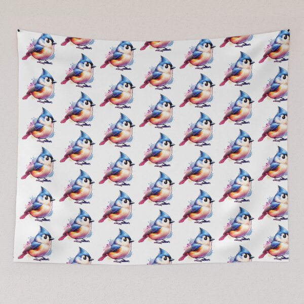 Item preview, Watercolor Tufted Titmouse designed and sold by TheAnimalZ00.