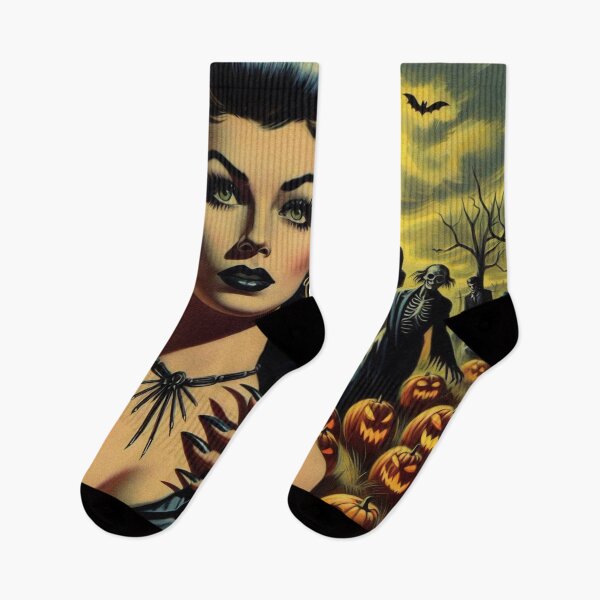 Item preview, Vintage Goth Girl designed and sold by PulpVintage.