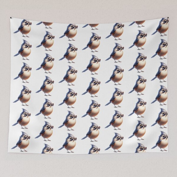 Item preview, Tufted Titmouse Wearing Sunglasses designed and sold by TheAnimalZ00.