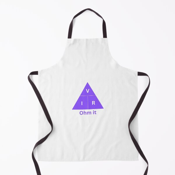 Item preview, Ohm it | Purple and White Ohm's Law designed and sold by Bridget Beswick.