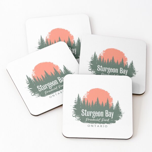 Item preview, Sturgeon Bay Provincial Park Ontario Forest And Sunset designed and sold by bivenart.