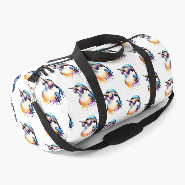 Item preview, Watercolor White Breasted Nuthatch Wearing Sunglasses designed and sold by TheAnimalZ00.