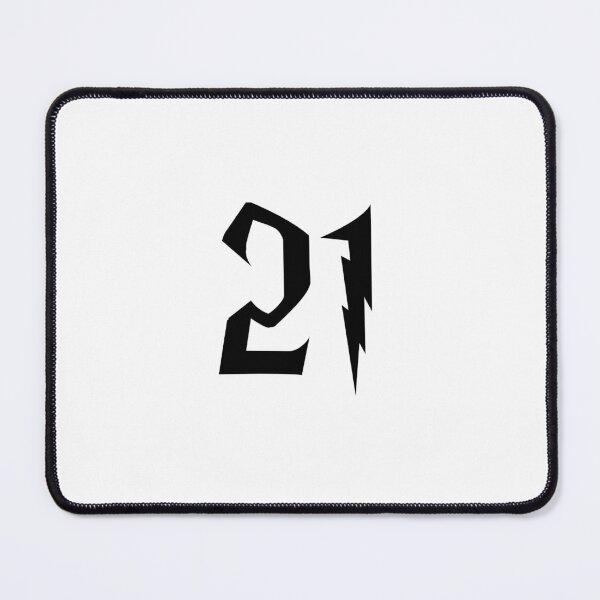 Item preview, 21, twenty one, black, Harry P designed and sold by Numbers-Art.
