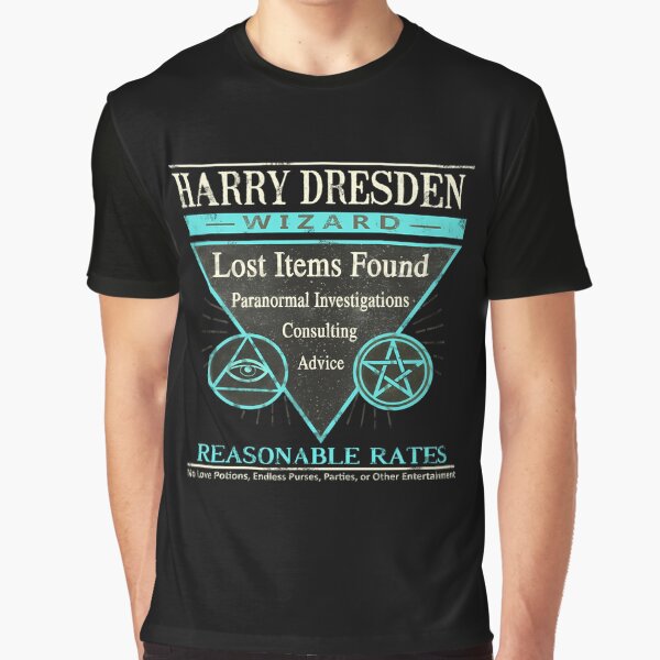 Vista previa del artículo con la obra «Harry Dresden Wizard Tarifas razonables», diseñado y vendido por Jorgowlowski.