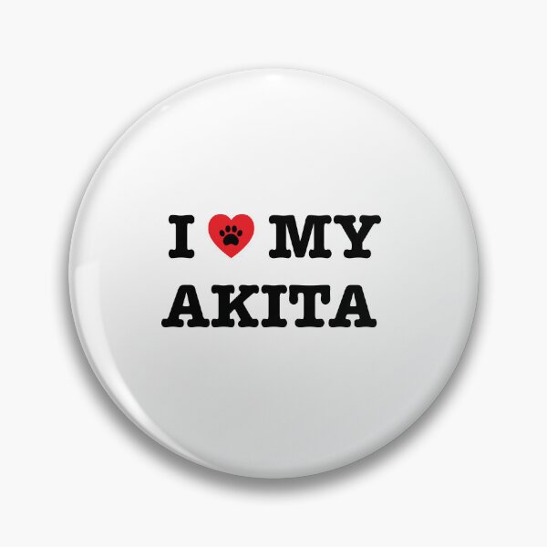 Item preview, I Love My Akita designed and sold by imaginarystory.