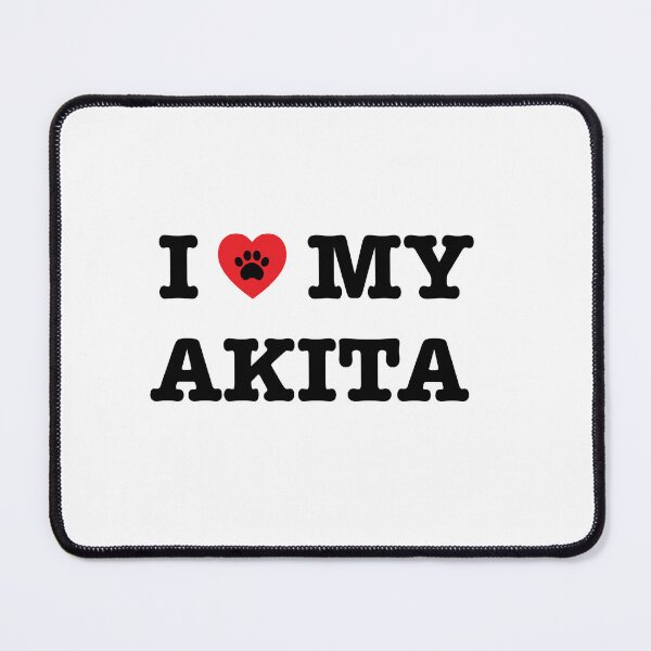 Item preview, I Love My Akita designed and sold by imaginarystory.