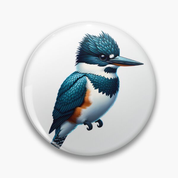 Item preview, Belted Kingfisher designed and sold by TheAnimalZ00.