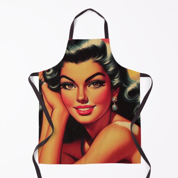 Item preview, Vintage Woman Portrait designed and sold by PulpVintage.