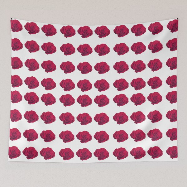 Item preview, Vibrant Elegant Red Rose Pattern designed and sold by lycancorvus.