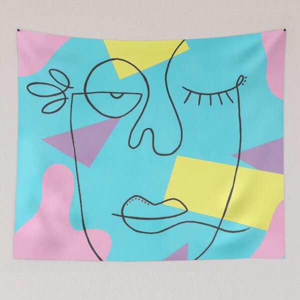 Item preview, I've Just Seen a Face designed and sold by Art-by-Lark.