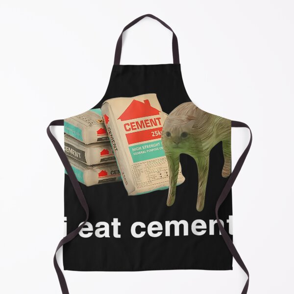 Item preview, I Eat Cement Cursed Cat Funny Oddly Specific Meme T-Shirt designed and sold by Yolandahamplin.