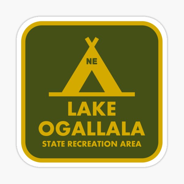 Item preview, Lake Ogallala State Recreation Area NE designed and sold by bivenart.
