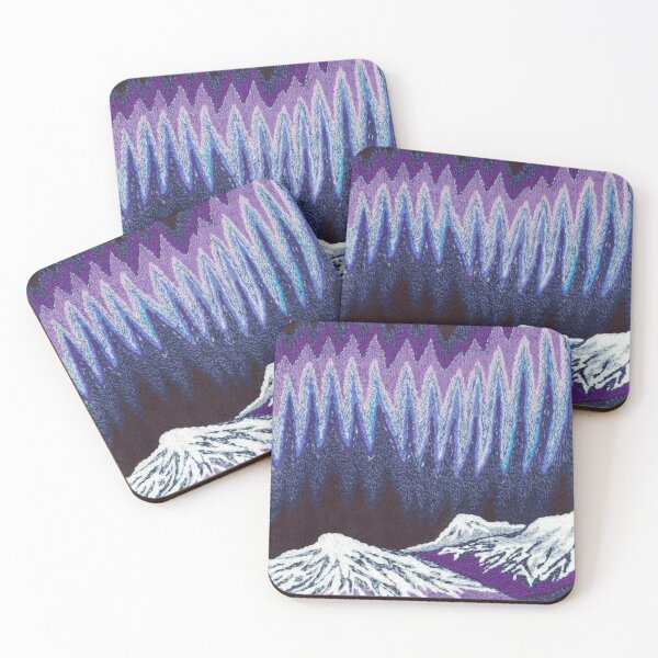 Item preview, Alaskan Northern Lights in Blue and Purple designed and sold by nadya.