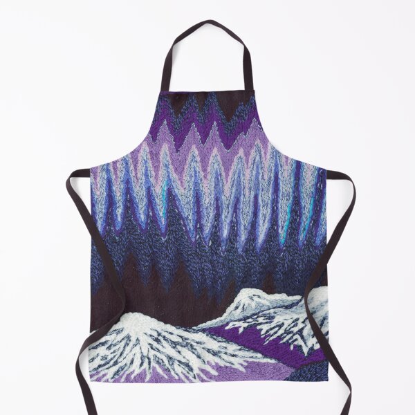Item preview, Alaskan Northern Lights in Blue and Purple designed and sold by nadya.