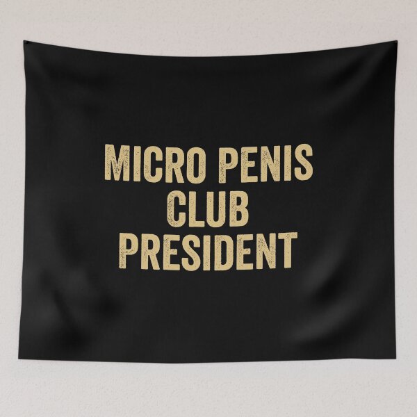Item preview, Micro Penis Club President designed and sold by kevzadevinca.