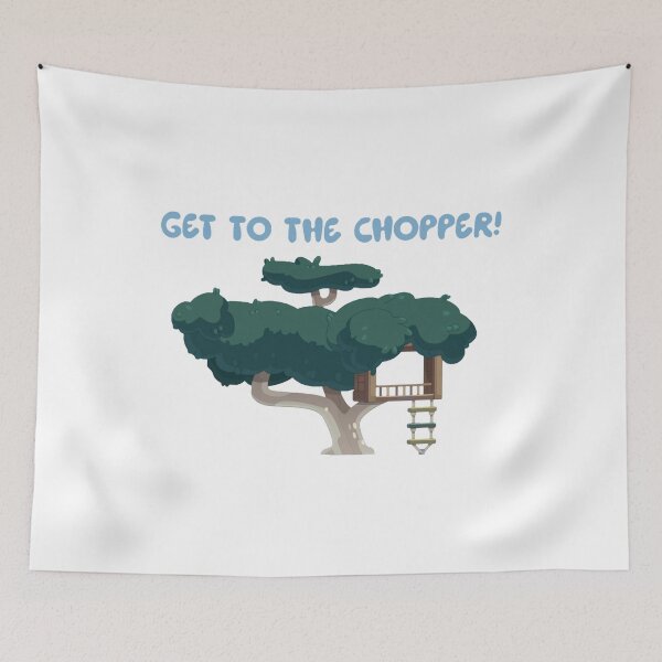 Item preview, Bluey: Get to the chopper! designed and sold by PHIndustShop.