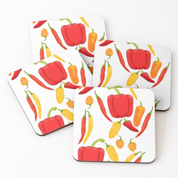Item preview, Spicy peppers  designed and sold by Artistkhg.