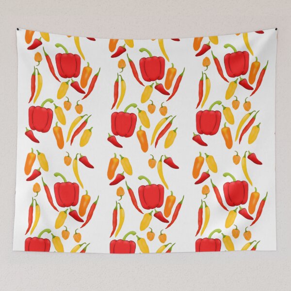 Item preview, Spicy peppers  designed and sold by Artistkhg.
