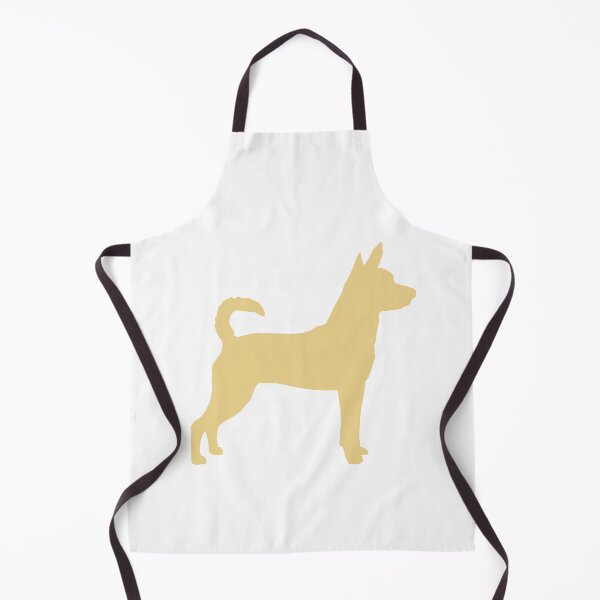 Item preview, Yellow Rat terrier silhouette, simple rat terrier  designed and sold by Kaleikaydesign.
