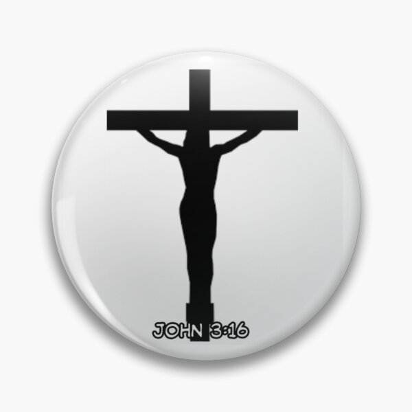 Item preview, UNIT 713, john 3:16 , black cross 1 designed and sold by Unit713-Shop.