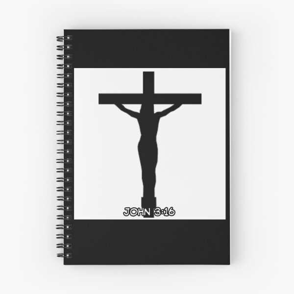 Item preview, UNIT 713, john 3:16 , black cross 1 designed and sold by Unit713-Shop.