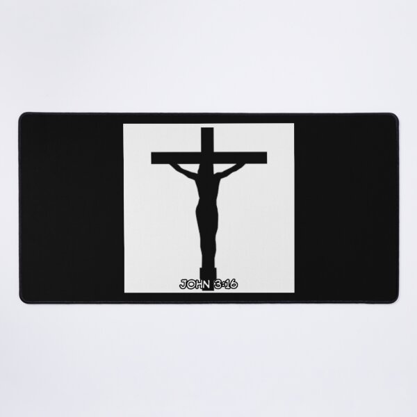 Item preview, UNIT 713, john 3:16 , black cross 1 designed and sold by Unit713-Shop.