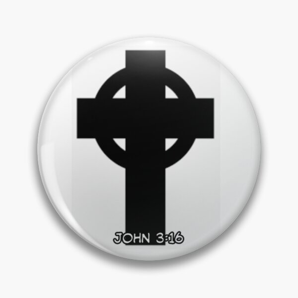 Item preview, UNIT 713, john 3:16 , black cross 2 designed and sold by Unit713-Shop.