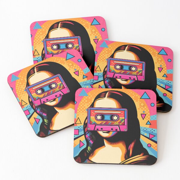 Item preview, Retro Melody: Mona Lisa Reimagined designed and sold by DJ-Portable.