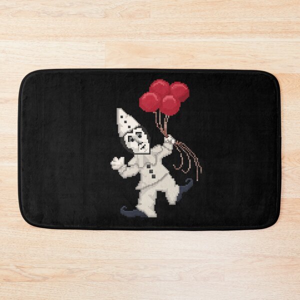 Aperçu de l'œuvre Pierrot Clown Pixelart créée et vendue par PixelPeepers.