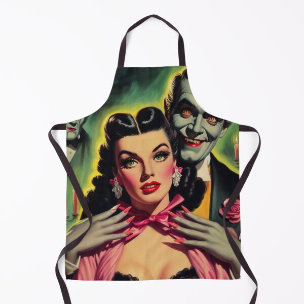 Artikelvorschau, Vintage Vampirfrau entworfen und verkauft von PulpVintage.