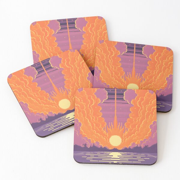 Item preview, Sunrise of an Exploding Sun designed and sold by Idea-Artwork.