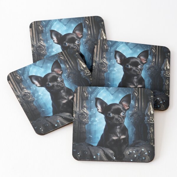 Item preview, Majestic Black Chihuahua designed and sold by Nocturne  Paws.
