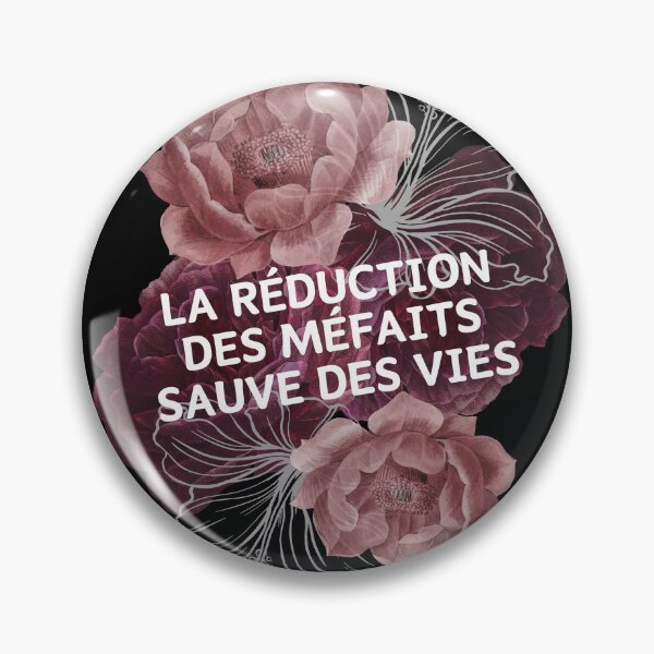 Item preview, Harm reduction saves lives, flowers designed and sold by AQPSUD.